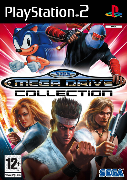 Caratula de SEGA Mega Drive Collection para PlayStation 2