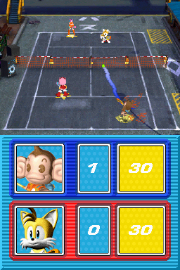 Pantallazo de SEGA Superstars Tennis para Nintendo DS