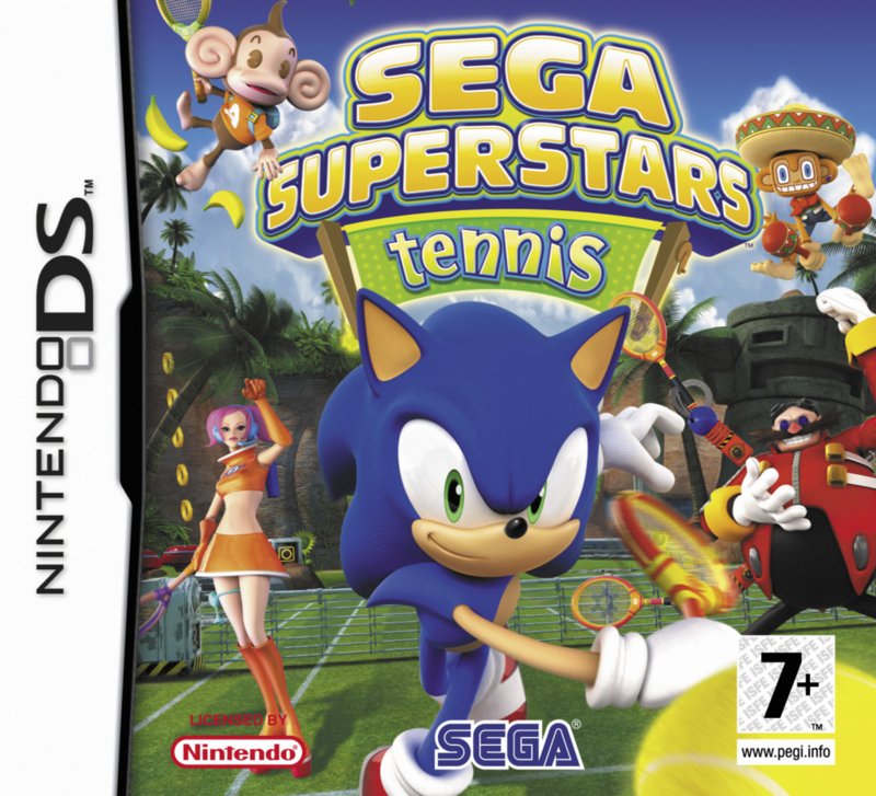 Caratula de SEGA Superstars Tennis para Nintendo DS