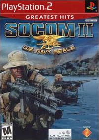 Caratula de SOCOM II: U.S. Navy SEALs [Greatest Hits] para PlayStation 2