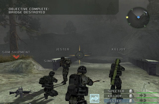 Pantallazo de SOCOM U.S. Navy SEALs: Combined Assault para PlayStation 2