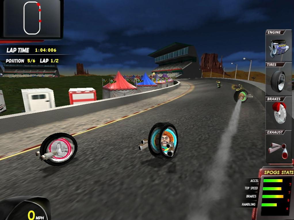 Pantallazo de SPOGS Racing (Wii Ware) para Wii