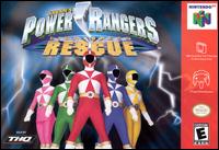 Caratula de Saban's Power Rangers: Lightspeed Rescue para Nintendo 64