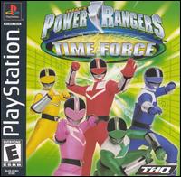 Caratula de Saban's Power Rangers Time Force para PlayStation