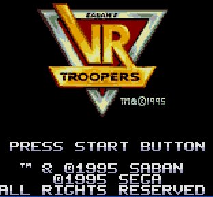 Pantallazo de Saban's VR Troopers para Gamegear