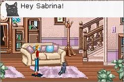 Pantallazo de Sabrina: The Teenage Witch -- Potion Commotion para Game Boy Advance