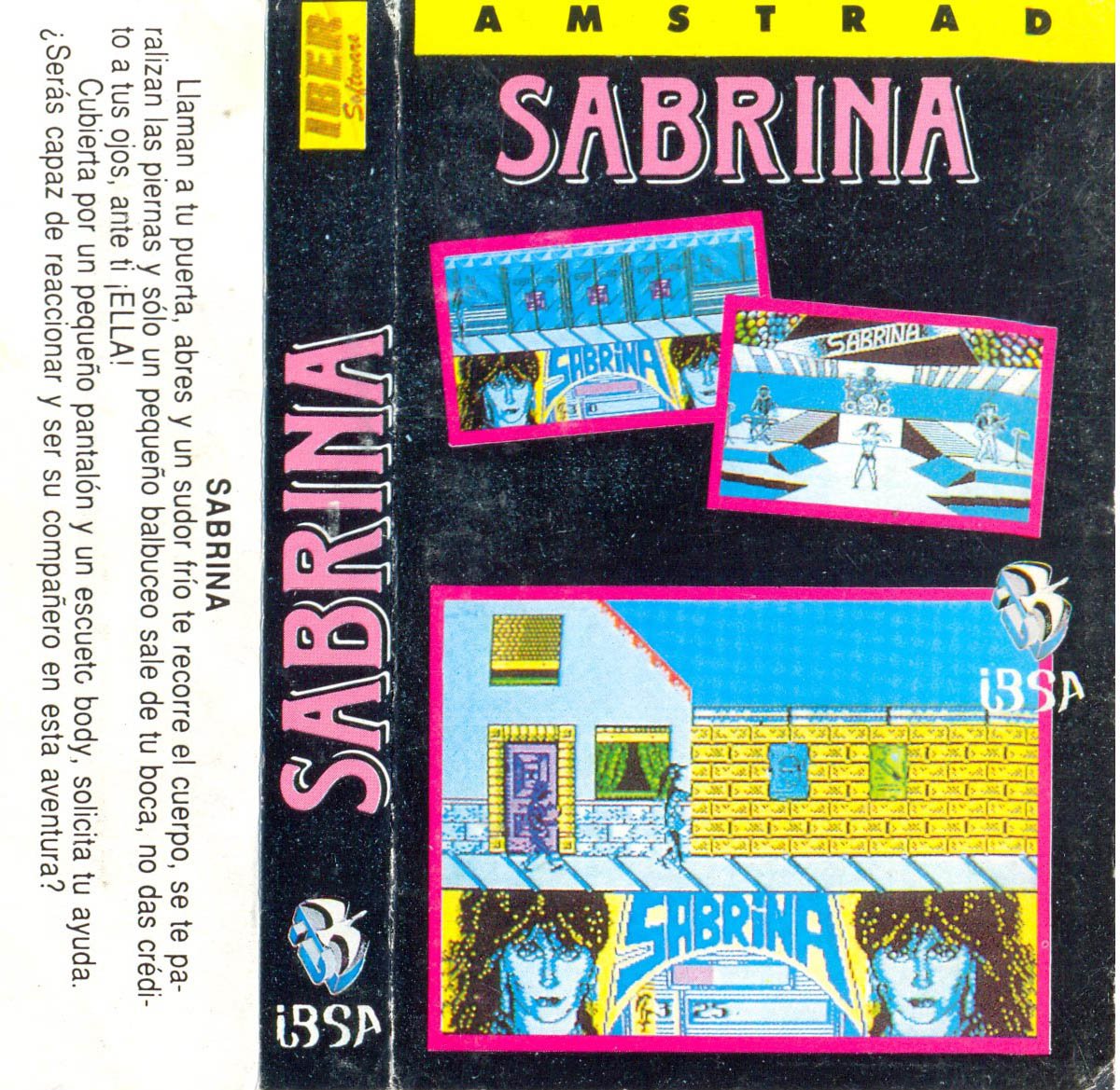 Caratula de Sabrina para Amstrad CPC