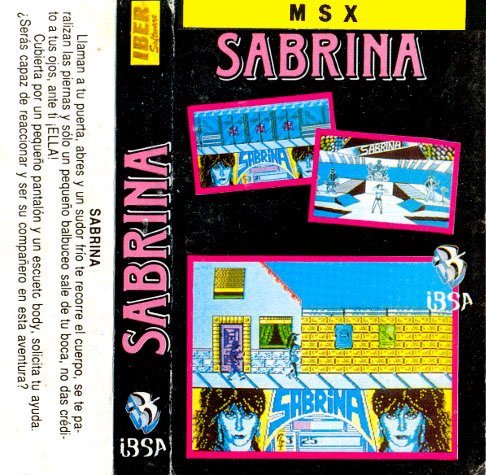 Caratula de Sabrina para MSX