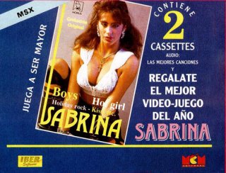 Caratula de Sabrina para Spectrum
