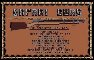 Pantallazo de Safari Guns para Atari ST