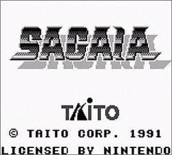 Pantallazo de Sagaia para Game Boy