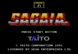 Pantallazo de Sagaia para Sega Megadrive