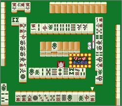 Pantallazo de Saibara Rieko no Mahjong Hourouki (Japonés) para Super Nintendo
