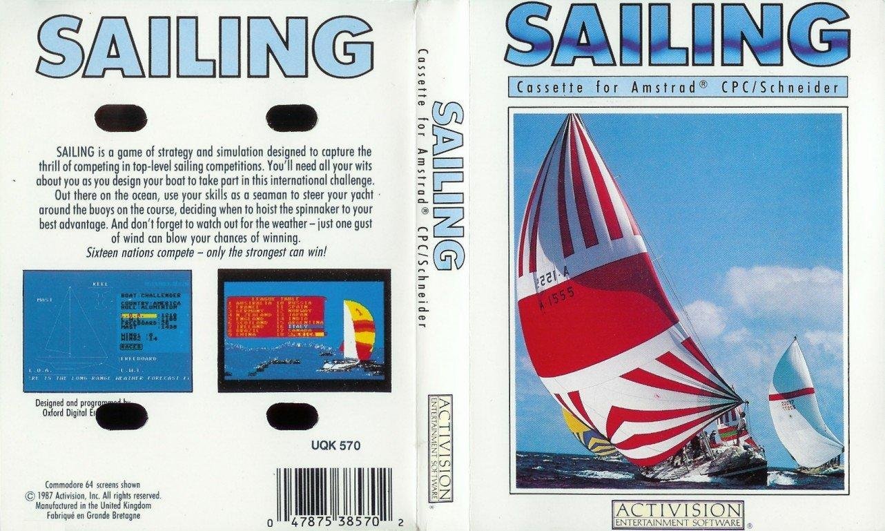 Caratula de Sailing para Amstrad CPC