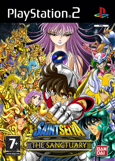 Caratula de Saint Seiya: Knights of the Zodiac - The Sanctuary para PlayStation 2