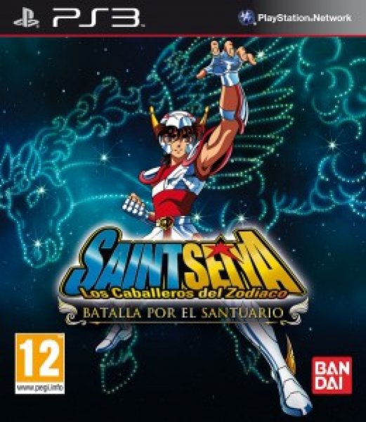 Caratula de Saint Seiya: Los caballeros del Zodiaco - Batalla por el Santuario para PlayStation 3