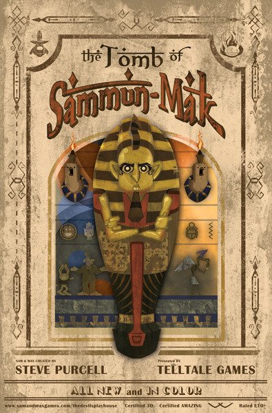 Caratula de Sam & Max: Episode 302: The Tomb of Sammun-Mak para PC