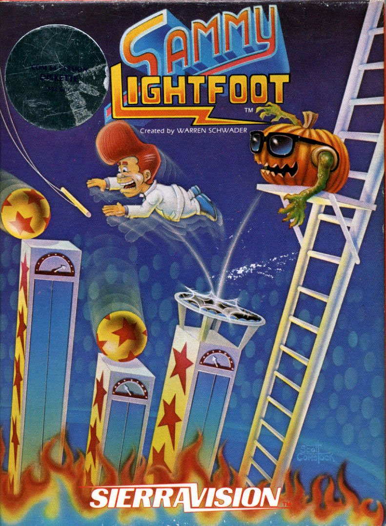 Caratula de Sammy Lightfoot para Commodore 64