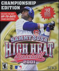 Caratula de Sammy Sosa High Heat Baseball 2001: Championship Edition para PC