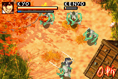 Pantallazo de Samurai Deeper Kyo para Game Boy Advance