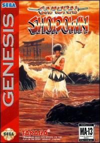 Caratula de Samurai Shodown para Sega Megadrive