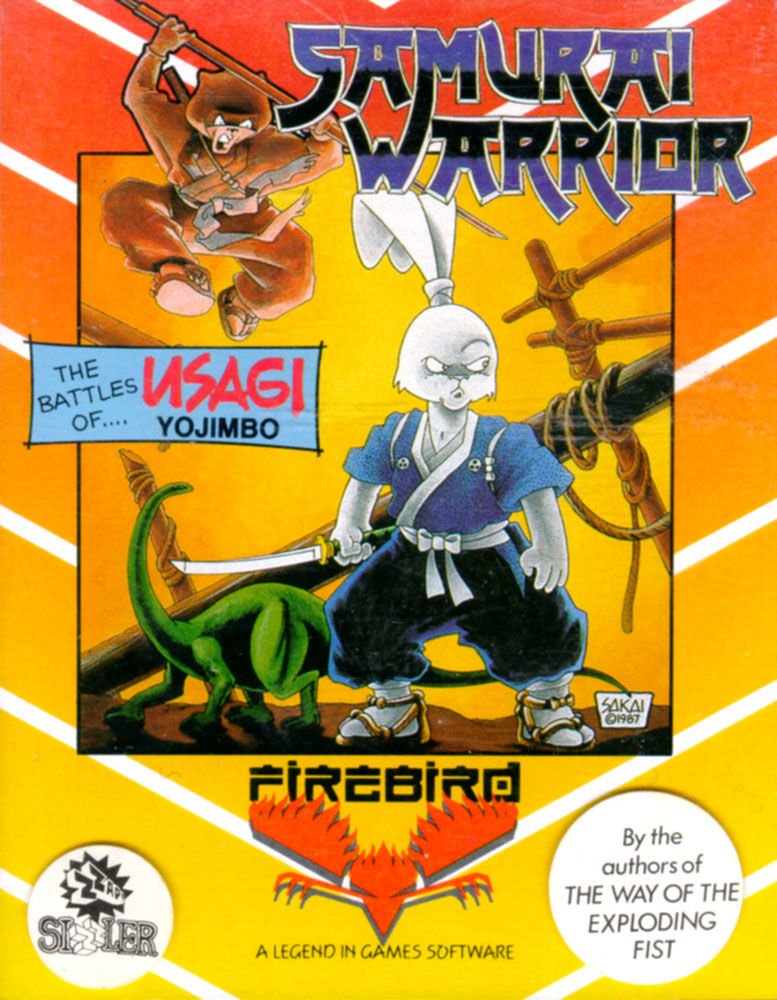 Caratula de Samurai Warrior: The Battles of Usagi Yojimbo para Commodore 64
