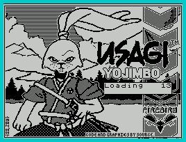 Pantallazo de Samurai Warrior: The Battles of Usagi Yojimbo para Spectrum