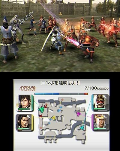 Pantallazo de Samurai Warriors: Chronicles para Nintendo 3DS