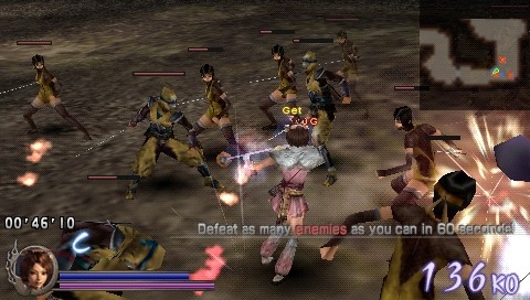 Pantallazo de Samurai Warriors: State of War para PSP