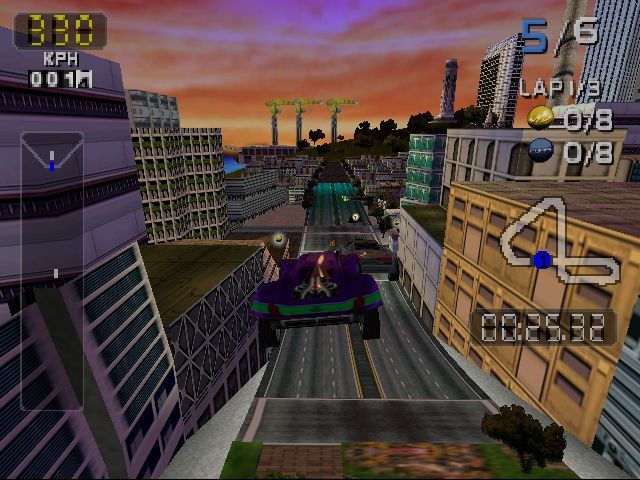 Pantallazo de San Francisco Rush 2049 para Nintendo 64