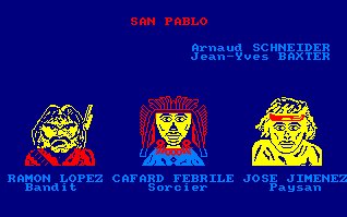 Pantallazo de San Pablo para Amstrad CPC
