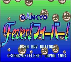 Pantallazo de Sankyo Fever! Fever! (Japonés) para Super Nintendo