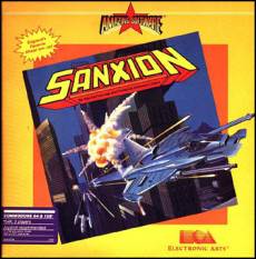 Caratula de Sanxion para Commodore 64