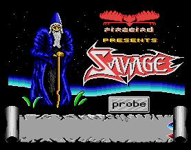 Pantallazo de Savage para Atari ST