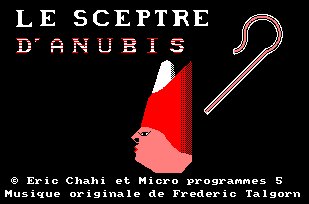 Pantallazo de Sceptre D'anubis, Le para Amstrad CPC