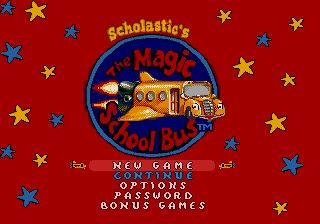 Pantallazo de Scholastic's The Magic School Bus: Space Exploration Game para Sega Megadrive