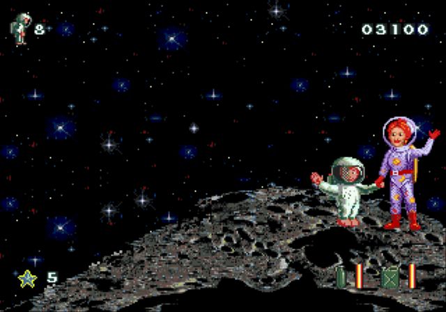 Pantallazo de Scholastic's The Magic School Bus: Space Exploration Game para Sega Megadrive