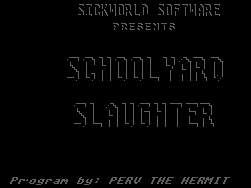 Pantallazo de School Yard Slaughter para Atari ST