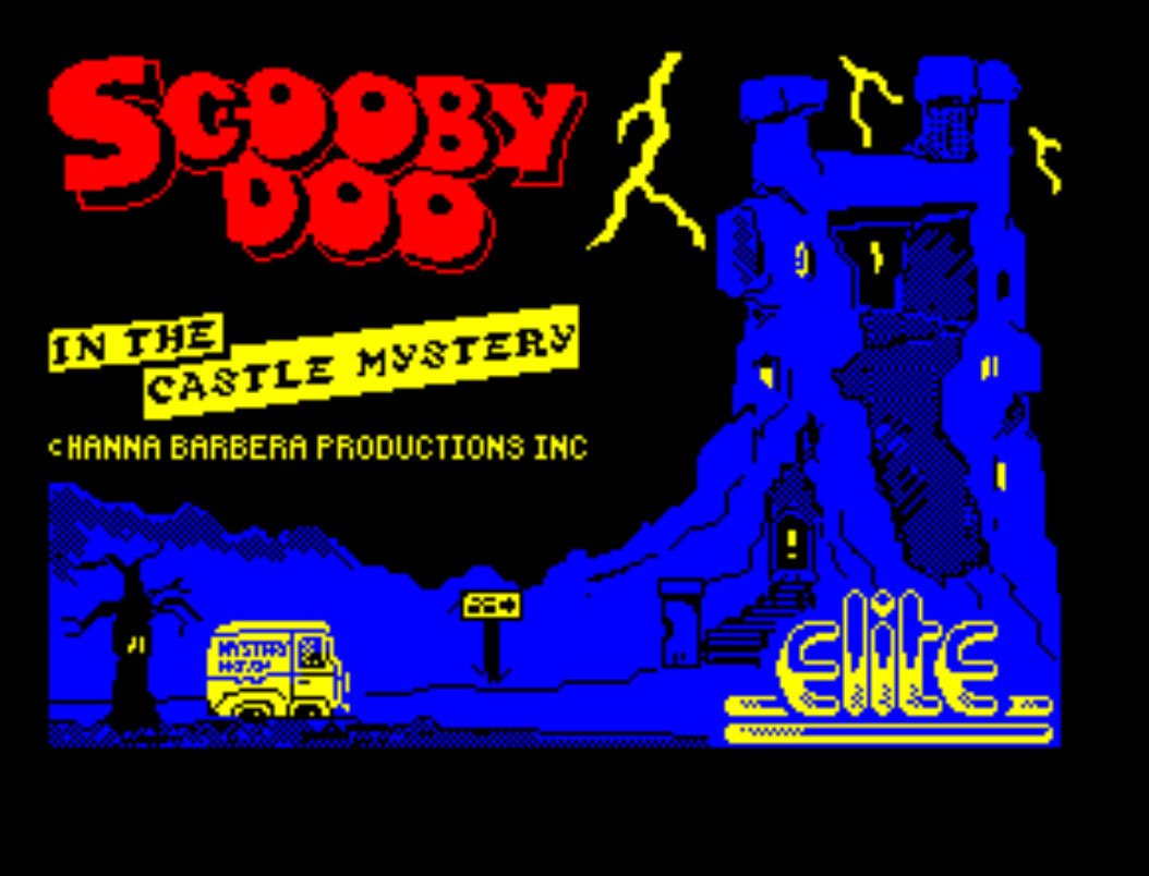 Pantallazo de Scooby Doo in the Castle Mystery para Amstrad CPC