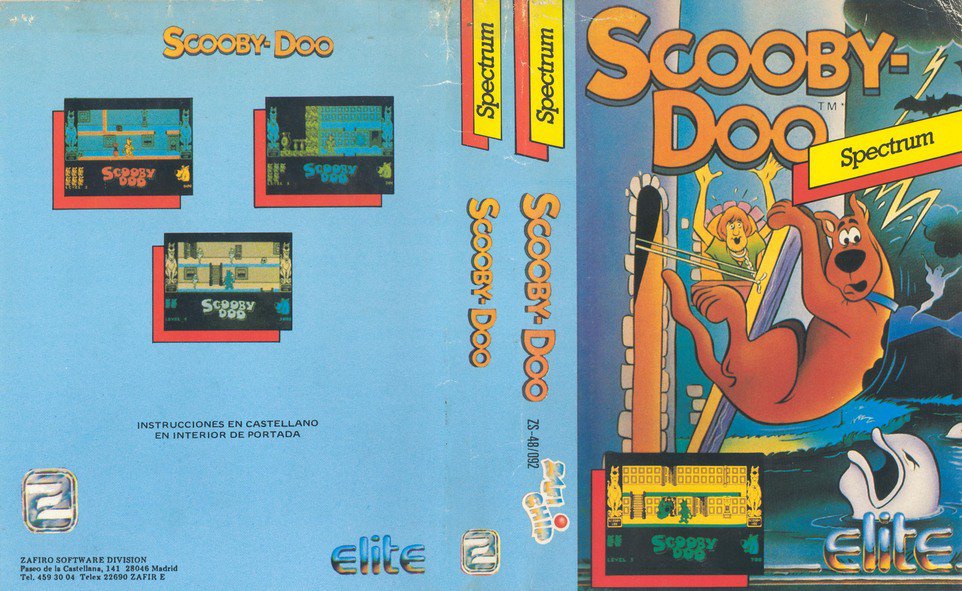 Caratula de Scooby Doo para Spectrum