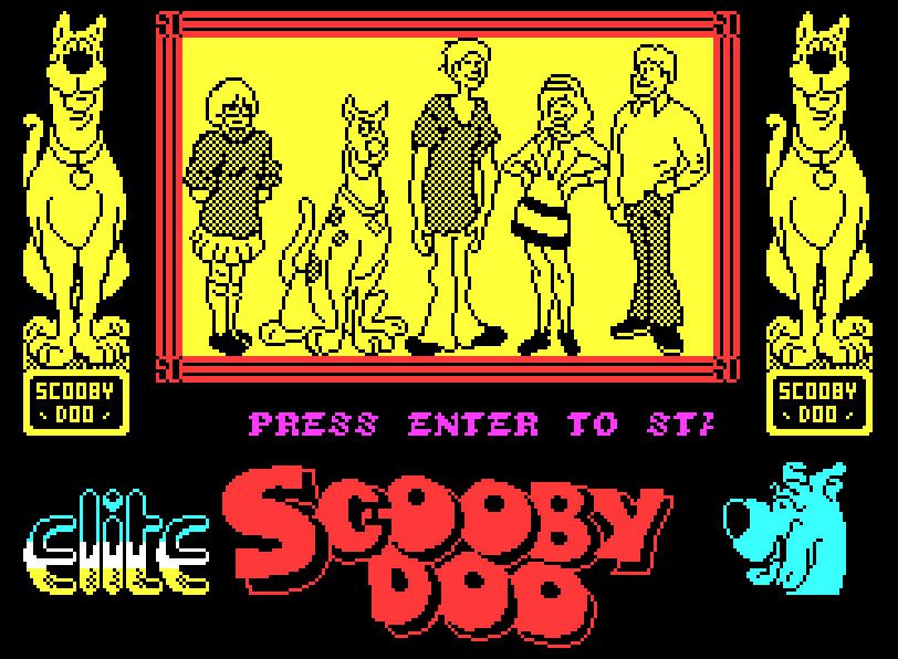 Pantallazo de Scooby Doo para Spectrum