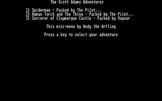 Pantallazo de Scott Adams Adventures - QuestProbe 2 para Atari ST