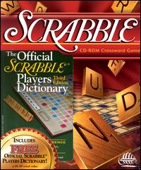 Caratula de Scrabble CD-ROM Crossword Game para PC