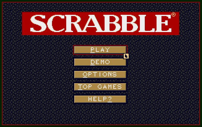 Pantallazo de Scrabble para Atari ST