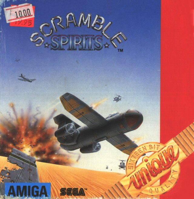 Caratula de Scramble Spirits para Amiga