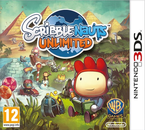 Caratula de Scribblenauts Unlimited para Nintendo 3DS