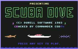 Pantallazo de Scuba Dive para Commodore 64