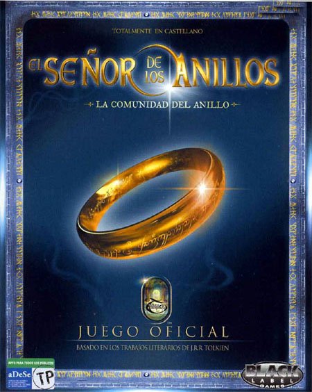 Caratula de Señor de los Anillos: La Comunidad del Anillo, El para PC