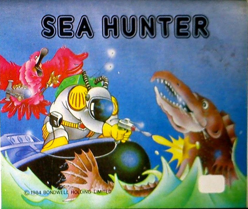 Caratula de Sea Hunter para MSX