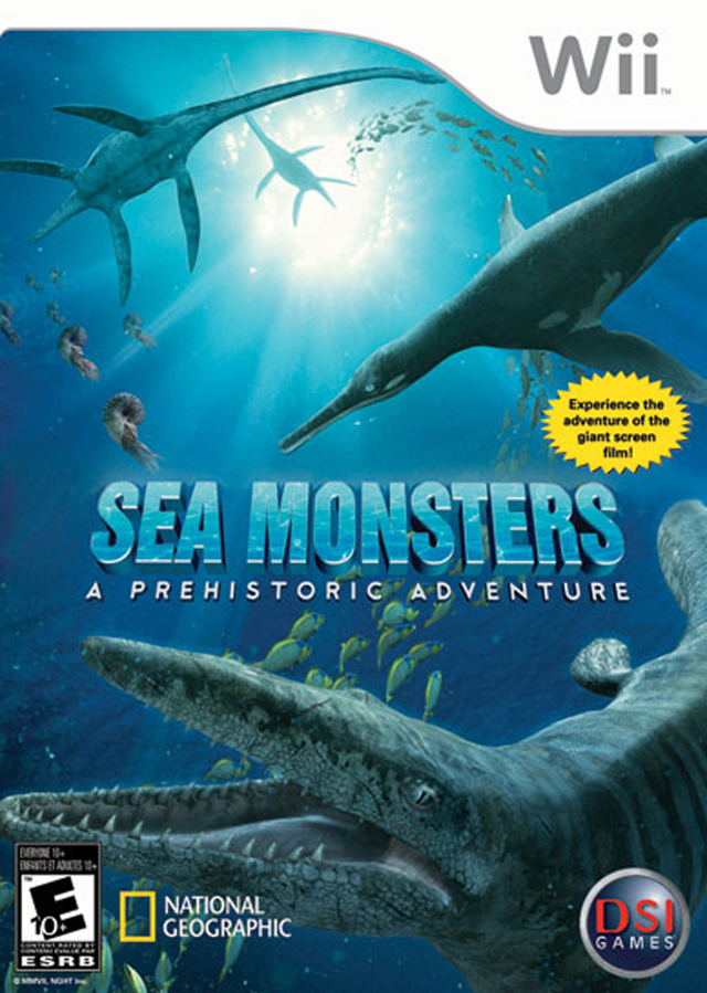 Caratula de Sea Monsters: A Prehistoric Adventure para Wii